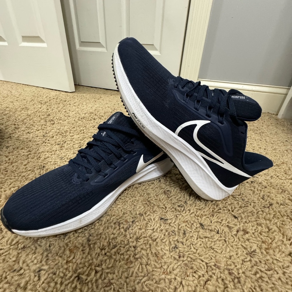 Navy Nike Tennis shoes